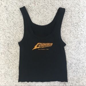 Black and Yellow Los Angeles Brandy Melville